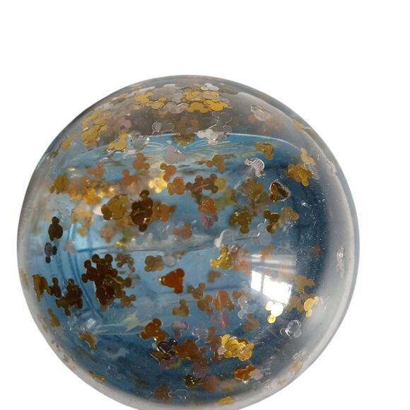 Vintage DISNEYLAND Resort SNOW GLOBE TINKER BELL CASTLE Souvenir - Picture 3 of 5